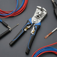 Automatic Wire Stripper Handheld Wire Stripper Hand Tool Adjustable Lightweight for Electricians, Electrical Work