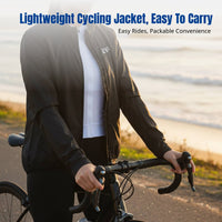 Women's Cycling Windbreaker Jacket, Autumn Season, Breathable, Water-Resistant, Lightweight, Multi-Color Protection, Packable