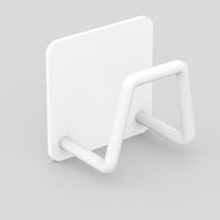 Bathroom sink and kitchen wall-mounted sponge holder with suction, 201 stainless steel draining racks for