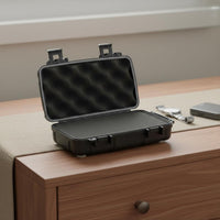 Waterproof Hard Shell Case Dustproof Portable Container Crushproof Shockproof Equipment Carrying Case for Photographers, Hunters, Outdoor, Boating