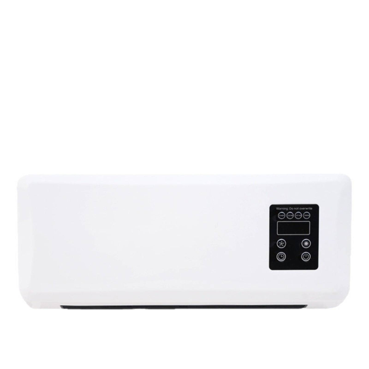 Wall-Mounted Electric Heater Compact Electric Wall Heater Rounded-Corner