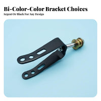 Caster Fork Heavy Duty Medical Caster Bracket Wear Resistant Front Wheel Bracket