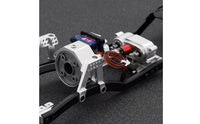 SCX10 Chassis Frame Precision Chassis Frame with Gearbox Stable for RC Builders, Hobbyists, Trail Rigs