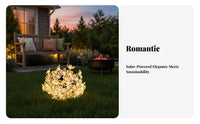 Solar Flower LED Outdoor Garden, Lawn, Holiday, Camping Decoration