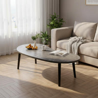 Modern design Round Tripod Table Minimalist Design Home Furniture Space-Saving Nightstand adaptable Use for Apartment Dwellers, Homeowners, Students