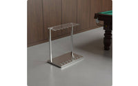 Acrylic Pool Cue Rack Floor Standing Sports Storage Stable for Game Room