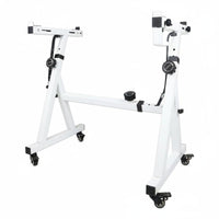 Wheeled Z Frame Keyboard Stand Portable Z-Design Keyboard Stand Stable Base Music Gear Anti-Skid Pads for Studio