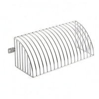 Ribbed Side Outlet Drain Guard Open Base Arched Wire Arched Wire Structure Drain Guard for Rainwater Drainage