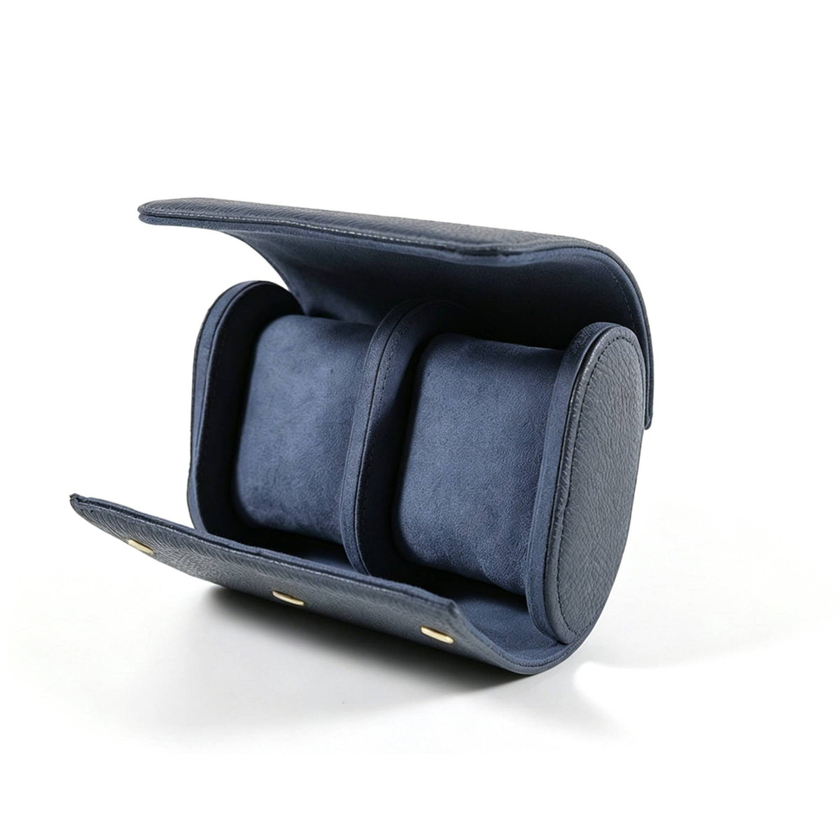 Watch Roll Leather-Like Watch Roll Case Secure for Commuters, Business Trips