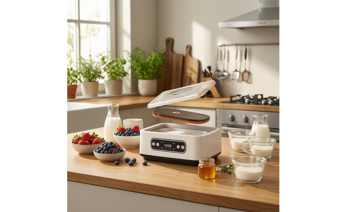 Multi-Function Rice Wine Fermenter Countertop Automatic Yogurt Maker Stainless Steel Fermentation Machine for Home Cooks