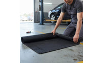 Foldable Car Repair Lying Mat Roll-up Padded Creeper Mat Water-Resistant Pad Compact for Garage