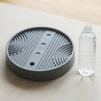 Plant Saucer with Invisible Tray and Roller Tray, Thickened Watering Tray with Universal Wheels, Indoor Outdoor Garden Plant Stand for Pots