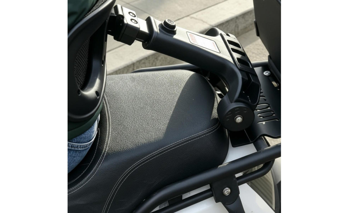 Foldable Electric Scooter Seat Backrest with Ergonomic Mesh Design