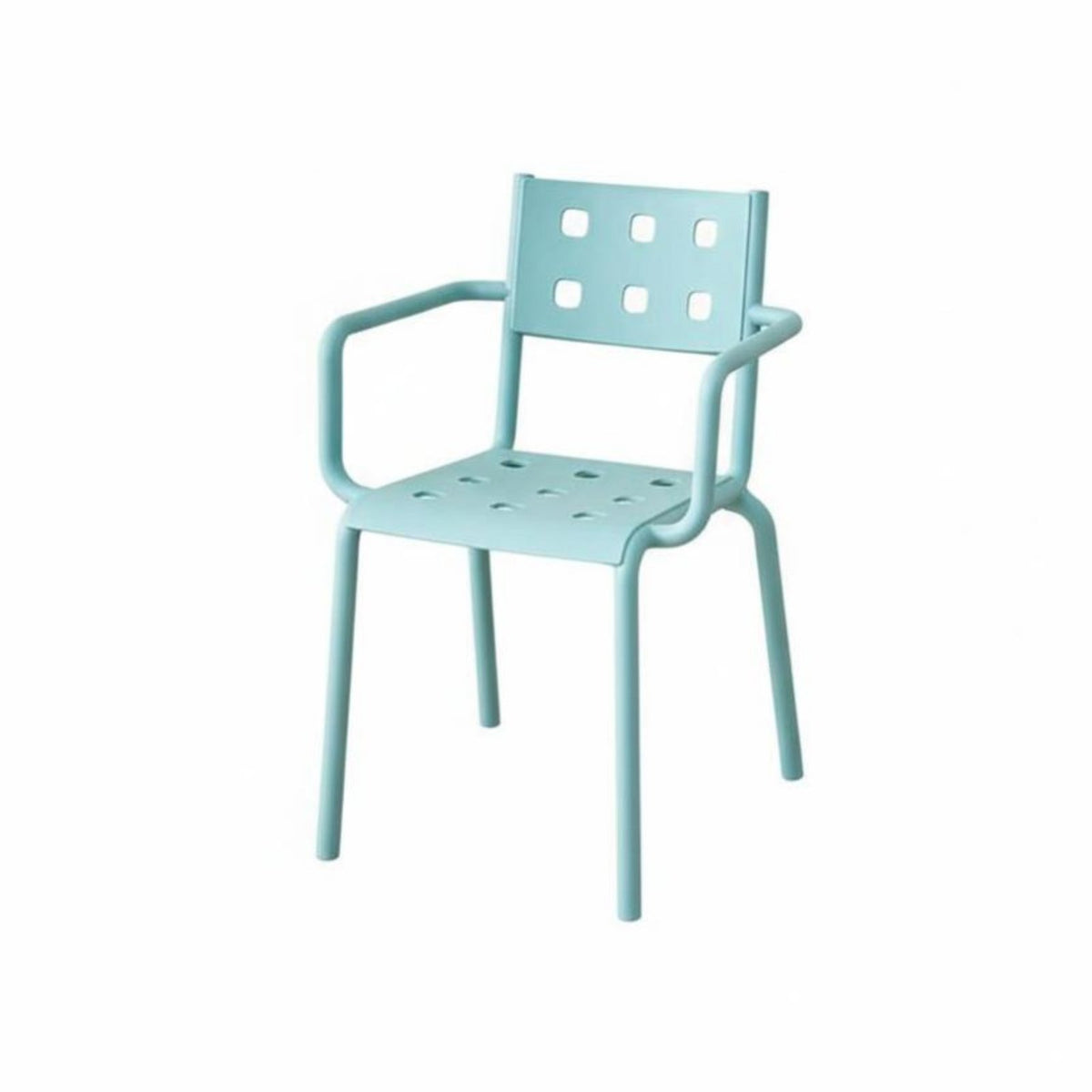 Nordic design Stackable Armchair With Armrests Dining Chair Indoor & exteriordoor Use Seating Furniture Lightweight for Cafe Owners, Design aficionados, Office Managers, Restaurant, Kitchen, Living Room, Balcony