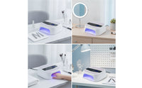 LED Nail Lamp Professional Gel Polish Curing Lamp Nail Dryer with Timer Fast Drying Desktop for Manicurists, Home Manicure