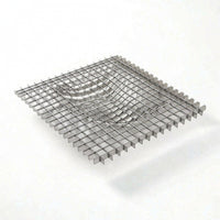 Stainless Steel Fruit Bowl Minimalist Metal Fruit Tray for Coffee Table