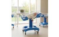 Adjustable Infant Bed Angled Design Portable Infant Bed Anti-Reflux Tilting Newborn Crib for Newborns, Maternity Center, Hospital