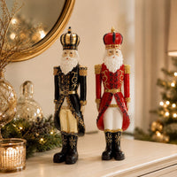 Christmas Nutcracker Royal Soldier King Sculpture