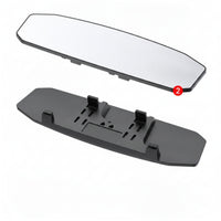 Convex Rearview Mirror Frameless Blind Area Car Mirror Wide-Angle for Commuters