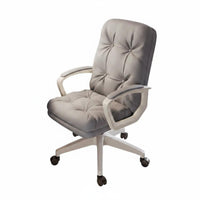 Rolling Sofa Design Chair Ergonomic Cushioned High-Back Desk Chair Soft Padded