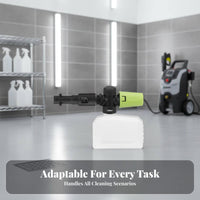 400 Ml Pressure Washer Foam Dispenser Leak-Resistant Pressure Washer Foam Bottle Engineering Grade Car Wash Soap Dispenser for DIY Enthusiasts