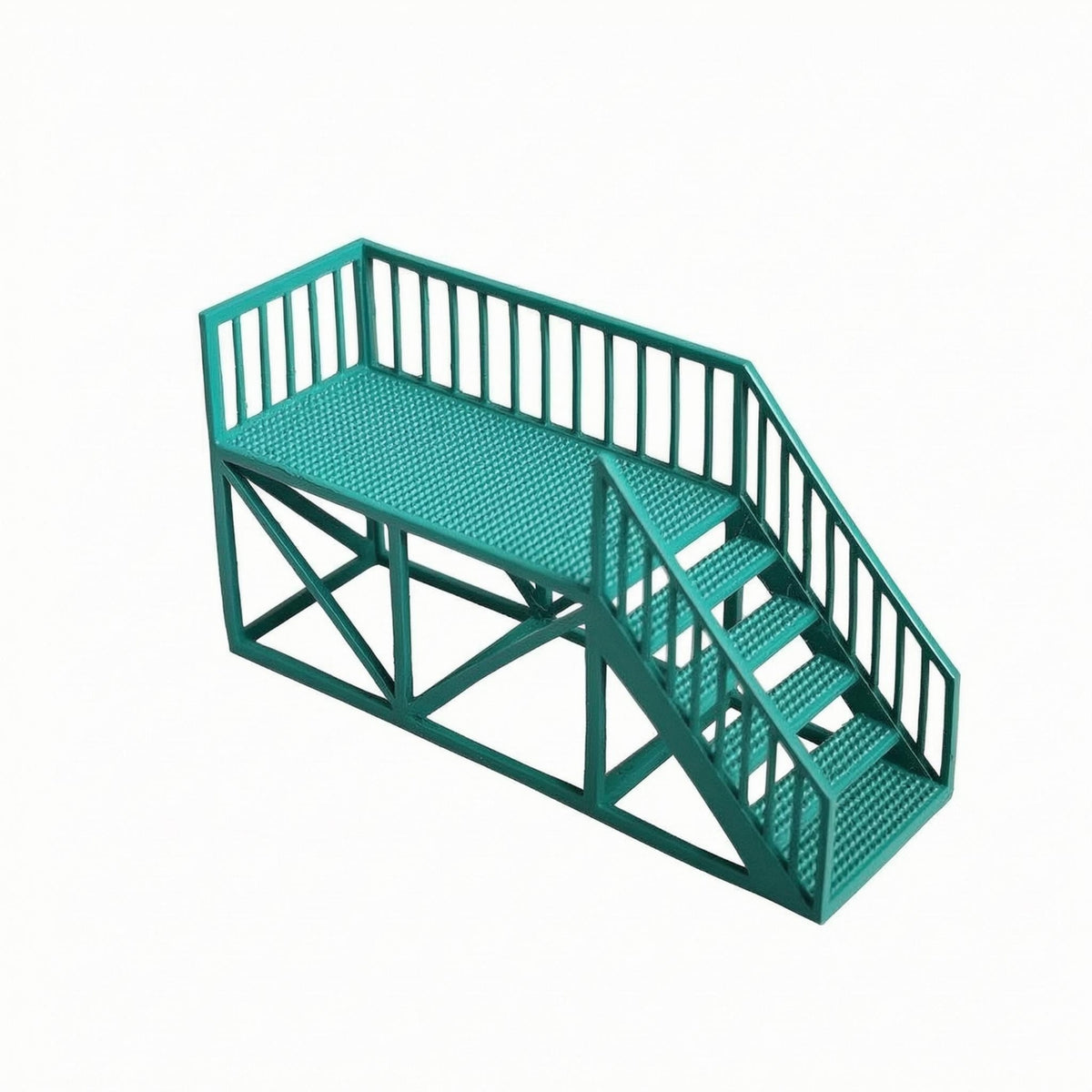 Miniature Staircase Model Detailed Resin Stairs Model Scene Model Staircase Steps Resin Stairs Structural Supports