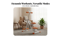 Multi-Functional Multifunctional Stair Climber Low-Effect Cardio Vertical Climber Machine Non-Slip Pedals Full Body Workout Machine LCD Monitor for Beginners, Women