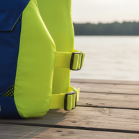 Adult Life Vest for Boating, Fishing, Snorkeling, Rafting, Swimming, Surfing, and Water Sports