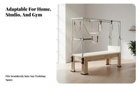 5 Piece Set Wooden Pilates Core Training Bed Commercial Grade Pilates Reformer with Structure Multi-Functional Luxury Hanging Structure Table