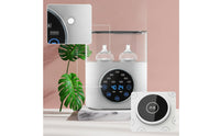 2-in-1 Baby Bottle Warmer and Sterilizer Temperature Control Bottle Warmer with Sterilizer Touchscreen Appliance Digital for Parents, Infants, Newborns, Kitchen, Nursery, Daycare