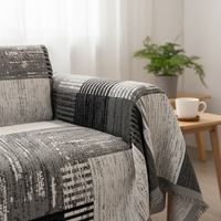 Nordic Chenille Sofa Cover Throw Blanket for Single, Double, and Triple Seaters