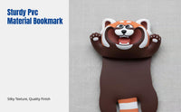 Three-Dimensional Creature Bookmark, Cute PVC, Original Navy Sea Series, Gift for Students & Office