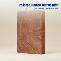 Durable Ironwood Kitchen Chopping Board, Double-Sided, Thickened Rectangular Board