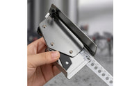 Handheld Cutting Tool with Adjustable Angle Guide Burr-Burrless Angle Cutter Compact Cutting Accessory Sturdy for DIYers, Workshop
