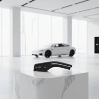 2 Pieces Vehicle Gear Selector Cover Carbon Fiber Pattern Gear Change Stalk Cover Automotive Interior Accessory