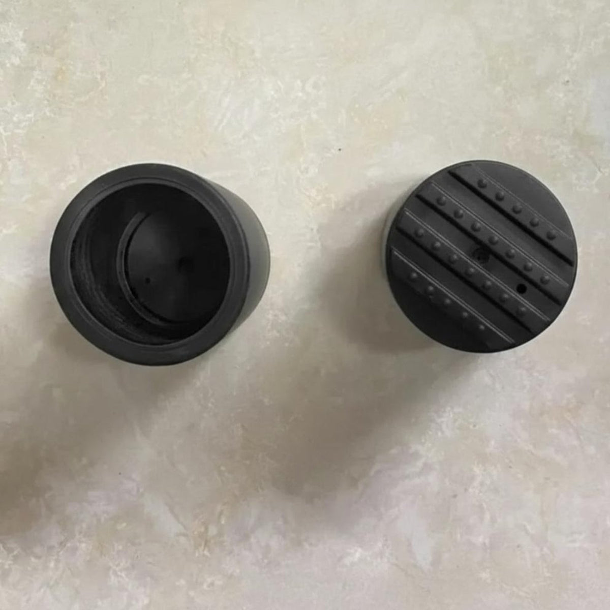 Rubber Ladder Feet Caps, Anti-Slip, Durable, Black