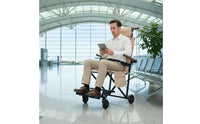 Camping Recliner Heavy Duty Portable Recliner Adjustable Recline Outdoor Furniture for Travel