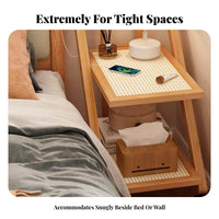 Space-Saving Narrow Gap Cabinet With casters Slim Storage Trolley Minimalist Design Bedroom Furniture Easy Assembly for Apartment Dwellers, Students, Homeowners, Small Spaces, Dorm Room, Kitchen, Bathroom