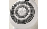 Charging Shower Scrubber with Round Brush Head Waterproof Electric Bath Scrubber Handsunrestricted Electric Body Brush Rotating