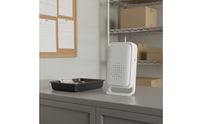 Easy Installation Split-Type Shop Entry Notification Adjustable Volume Infrared Welcome Chime Wide Detection Range Wireless Motion Sensor Entry Chime Light and Sound Alerts for Shopkeepers, Storage Entrance, Hotel, Office