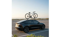 Rear Wheel Strap Suction Cup Bike Rack Quick Release Roof Bike Rack Lightweight Vehicle Accessory Scratch Protection for Travel