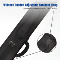 Pool Cue Tube, 6-Hole Large Capacity, Cue Bag, PU, Fastener, Adjustable Shoulder, Multi-Color, Ninesphere, Snooker