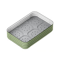 Rectangular Metal Planter Box Aluminum Alloy Self-Watering Planter Box for Roof