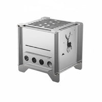 Detachable Camping Heater Cooker Compact Size Mini Portable Cooker Easy to Assemble Outdoor Gear for Campers