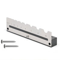 Metal Hex Key Pegboard Mount Wall Mounted Allen Wrench Organizer Easy Reach Allen Wrench Rack Space Saving for Woodworkers