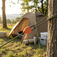 Compact Rope Anchor Hook Textured Anchor Hook One-Handed Hardware Quick-Release for Camping