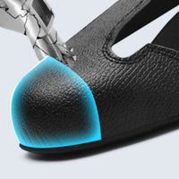 Reinforced Toe Shoe Cover Bovine Leather Leather Toe Cap Lightweight Personal Guarding Equipment for Workers, Workshop, Construction Site