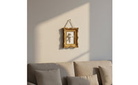 French Regal Style Hanging Ornament Pearl Hanger 3D Cherub Relief Art Piece Decoration for Bedroom, Entryway