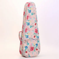 Padded Ukuleles Bag Floral Ukuleles Gig Bag Portable for Music Lessons