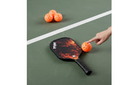 Long-Lasting Wood Construction Wooden Pickleball Paddles Non-Slip Grip Pickleball Paddle Kit Breathable Handle Sports Equipment Lightweight Design for Outdoor